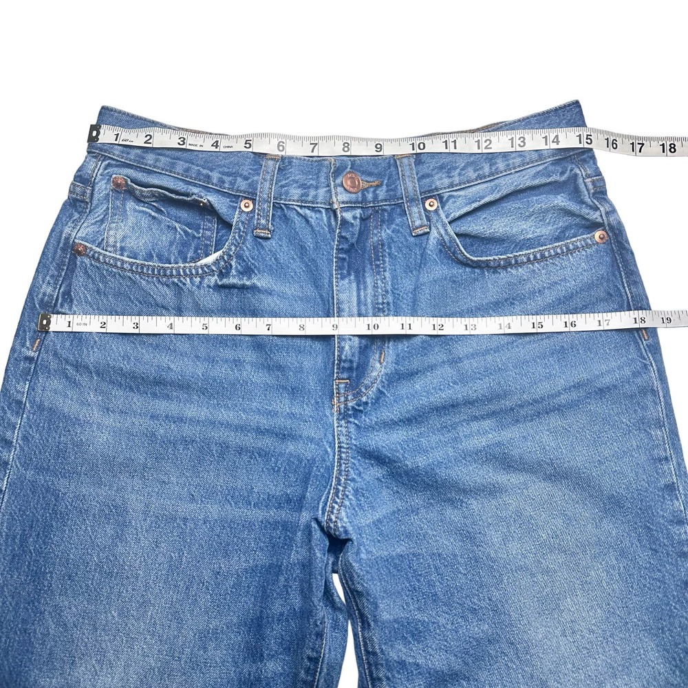 J. Crew | Women | Slouchy Raw Cuffed Hem Boyfriend Jeans | Size 28 - Picture 4 of 16